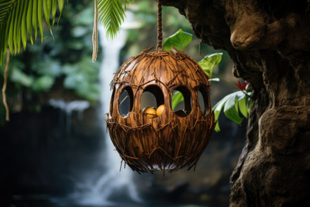 Paradise in a Coconut Shell: Embracing the Tropical Vibes of Summerの素材