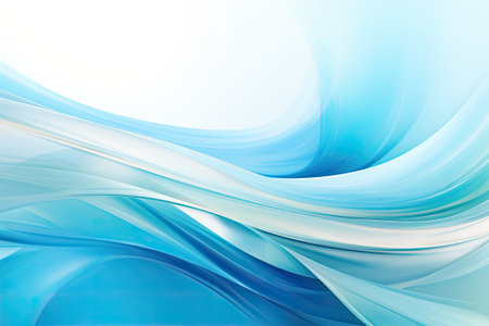 Aqua Serenity: A Stunning Abstract Background for Product Showcaseの素材
