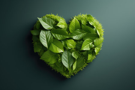 The ESG concept incorporates the harmonious convergence of nature and technology. It symbolizes a grの素材