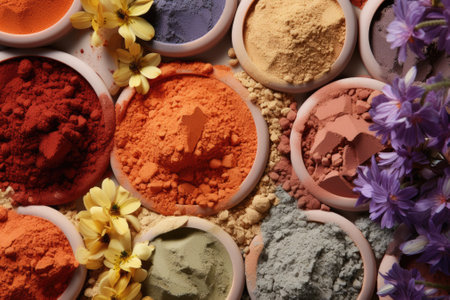 The Organic Palette: A Background for Natural Color Cosmetic Productsの素材