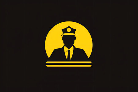 Symbol indicating a taxi is available on a vehicle.の素材