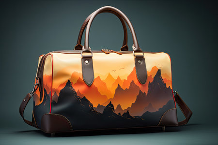 The idea of a travel bag designの素材