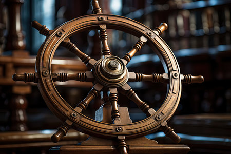 Ship s steering wheelの素材