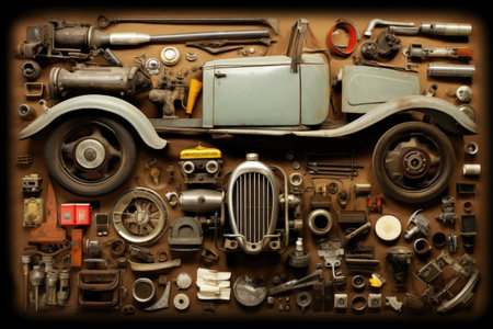 Used automotive componentsの素材