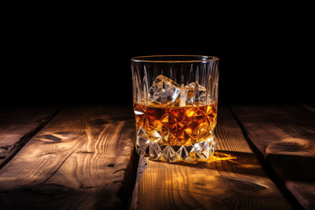 Whiskey on tableの素材