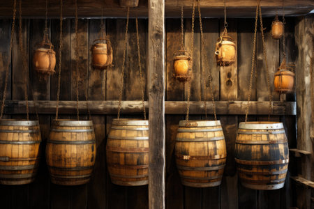 suspended casksの素材