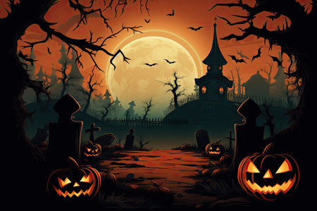 Background of Halloweenの素材