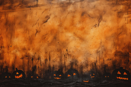 Gritty Halloween background or textureの素材