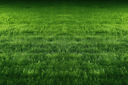 EM 2020 Concept image with soccer green grass as a panoramic banner background banner sizedの素材