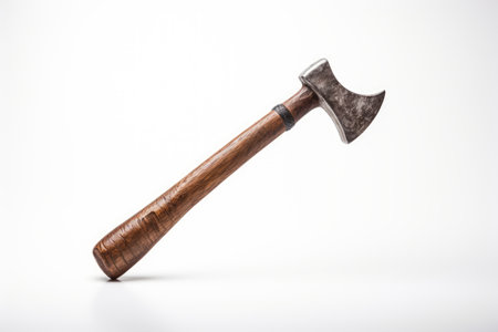 Claw hammer alone on whiteの素材