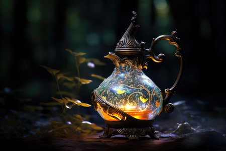 Lamp with magical powersの素材
