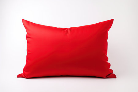 Isolated red cushionの素材