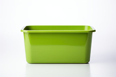 New white isolated binの素材