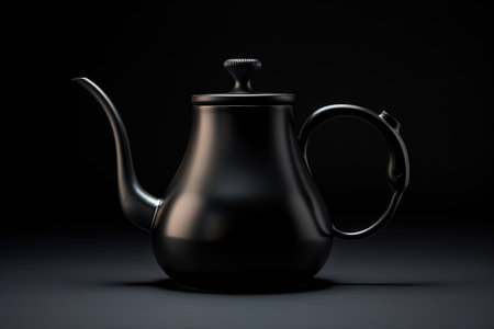 Black gooseneck kettleの素材