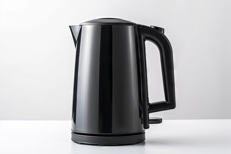 Electric Kitchen Small Appliance Metal Electric Kettle Thermos 2200W 1 7L Black Stainless Steel Homeの素材