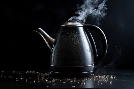 Pour water into kettleの素材