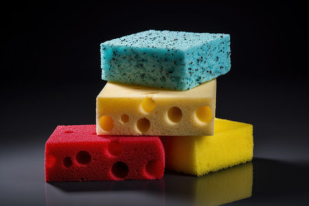 cleaning supplies sponges for household cleaningの素材