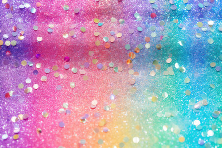 Rainbow pastel glitter background imageの素材
