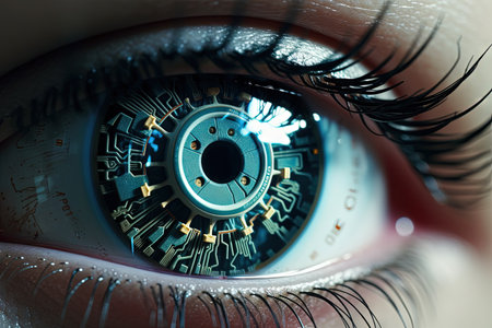 Technologies eyes in the future contact lensの素材