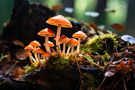 Psilocybin mushrooms a small toxic group also known as toadstoolsの素材