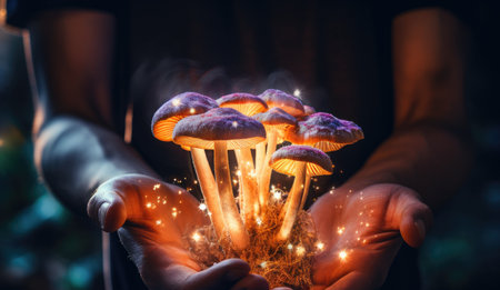 Using Psilocybe cubensis to microdose for physical energyの素材