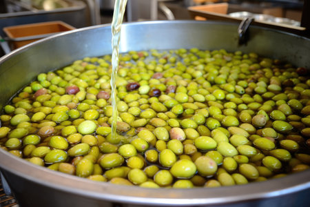 Convert olives into small scale olive oil extraction factory for obtaining extra virgin olive oilの素材