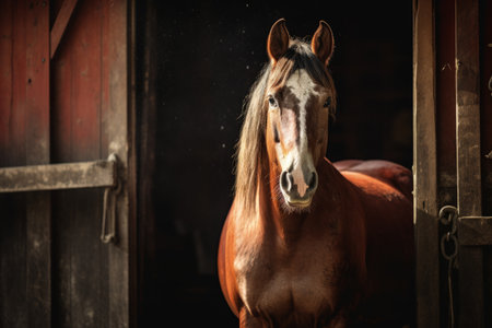 Housed Czech Coldblood Horseの素材