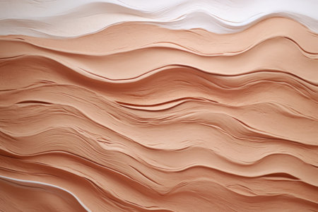 White background with clay texture in motionの素材
