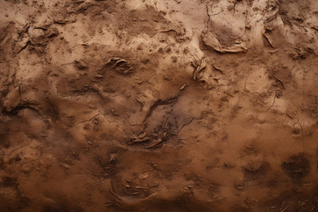 Background texture of mudの素材