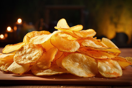 Chips made from potatoesの素材