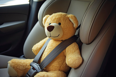 Toy with secured seat beltの素材