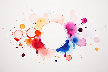 Ideal for motion graphics and digital composition these watercolor ink drops create a stunning effecの素材