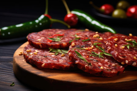 Spicy salami cutsの素材