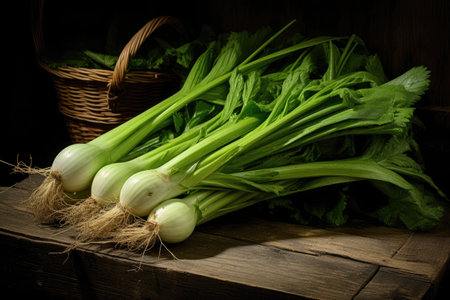 Leek vegetableの素材