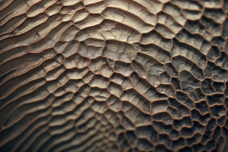 Macro photograph showcasing the texture of finger skin in a close up of fingerprintの素材