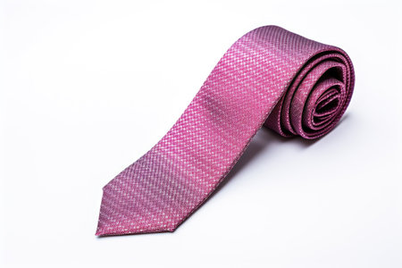 isolated white background necktieの素材