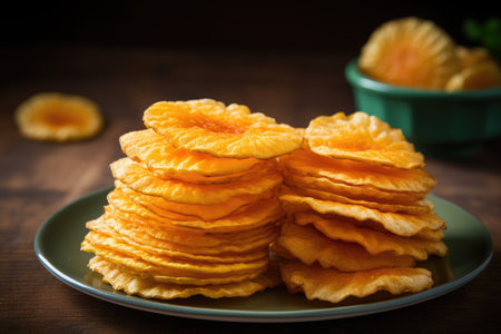 Crunchy corrugated crispsの素材