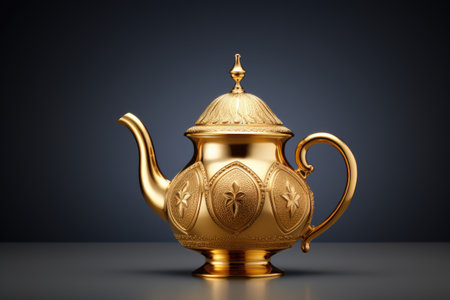 Detailed white isolated coffee potの素材