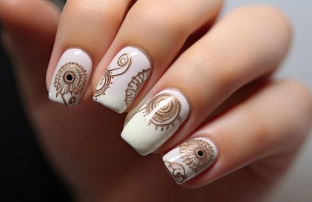 Contemporary French nail artの素材