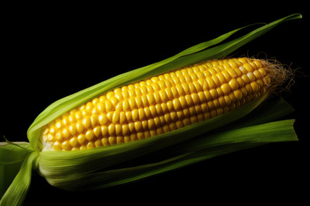 isolated cornの素材