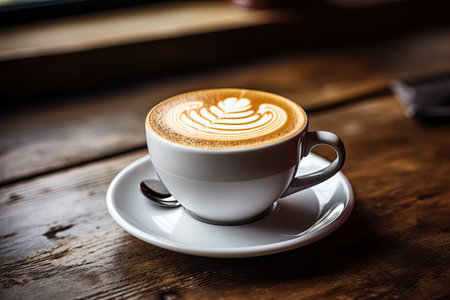 Cappuccino coffee cupの素材
