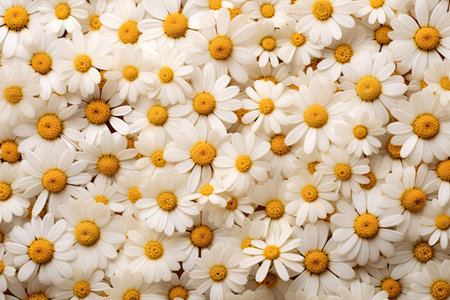 Chamomile's dry background.の素材