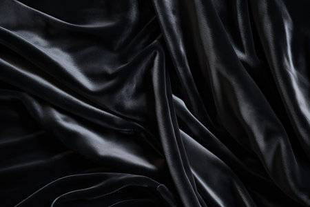 Selective focus on velour flannel backdrop with black glamour.の素材