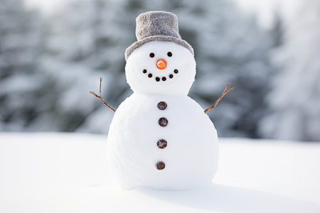White blank snowmanの素材