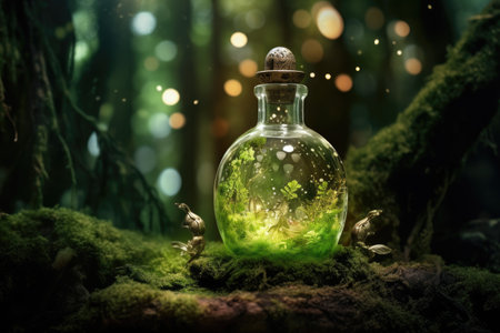 Enchanted elixir in enchanted woods.の素材