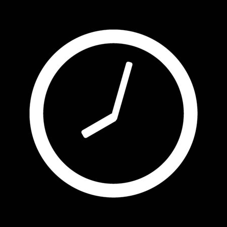 Clock face iconのイラスト素材