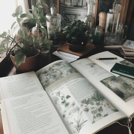 Student preparing for college test, exam, reading book, studying textbookの写真素材