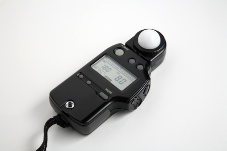 light meter device on a white background