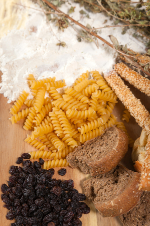 closeup of food decorationの写真素材