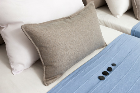 bedroom interior of a modern apartmentの写真素材